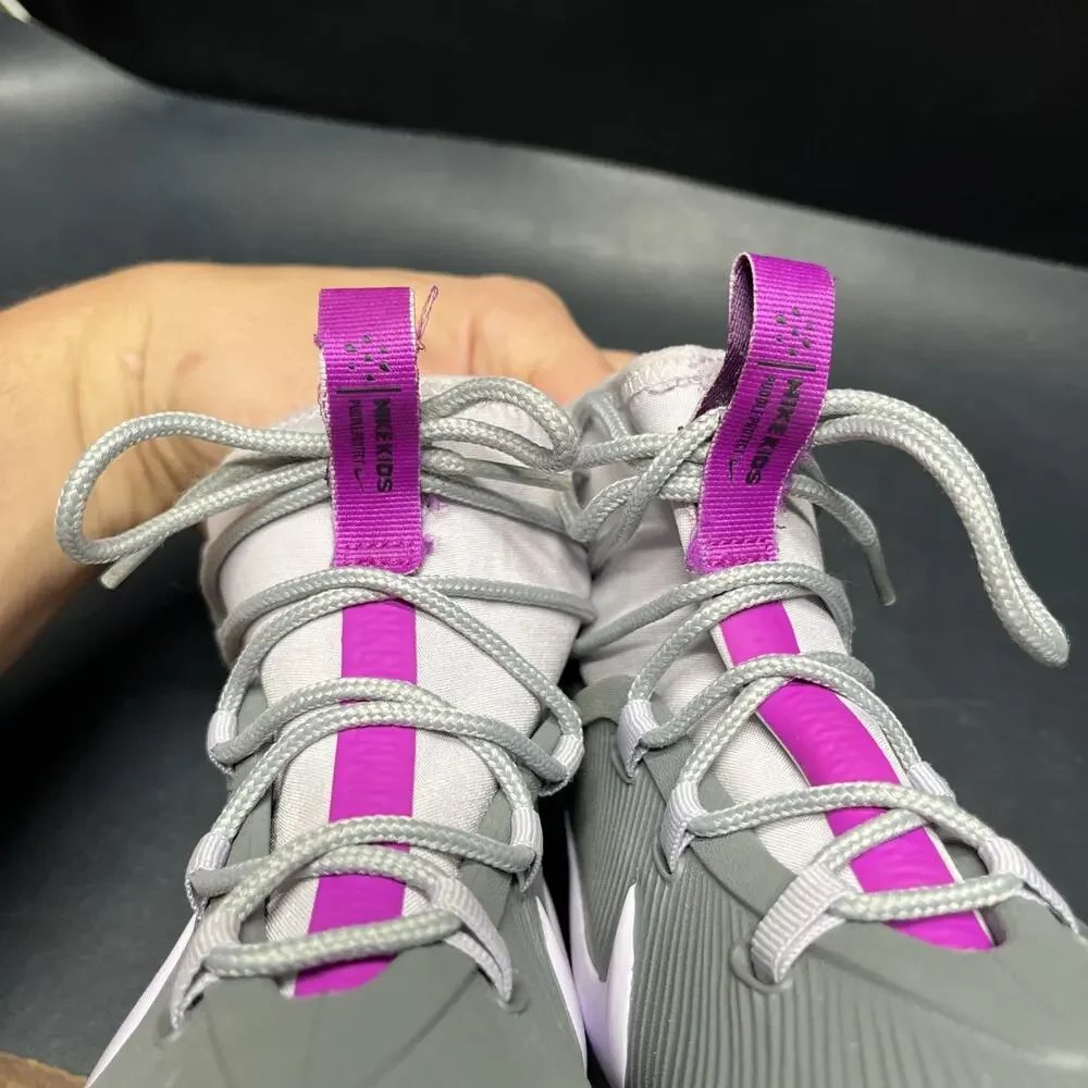 Nike Binzie Boot Smoke Grey Size 5Y Violet Frost BQ5380-003